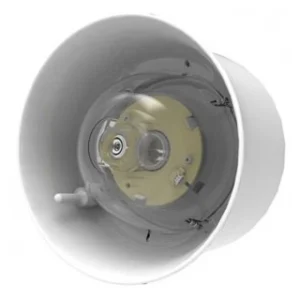 Hochiki Wall Sounder Beacon White Case Red Leds