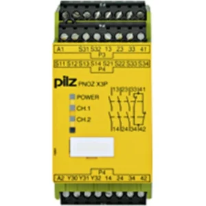 Pilz Em/Stop Relay 3NO 1NC 24V