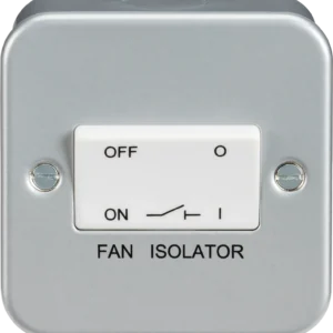 Knightsbridge MLA Metal Clad 10AX Fan Isolator Switch