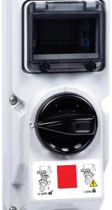 Niglon Socket Wall Interlocking Switched 2P+E 16A 240V Blue IP44