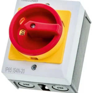 Timeguard Switch 4P Isolator Rotary IP65 20A
