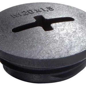 Wiska Stop End Evsg 50 M50 Polyamide Black IP56