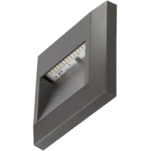 Timeguard Steplight LED Square 1.1W Dark Grey