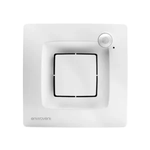 Envirovent Fan Mains Extract Backdraught Shutters White