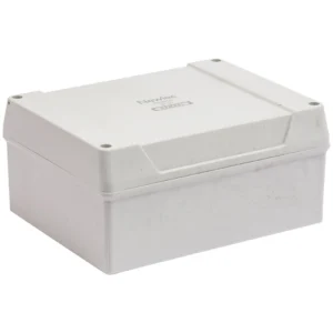 Newlec Junction Box 5 Pole 16-25.0mm² Terminals 200 x 160 x 98mm² IP65 Grey