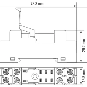 Weidmuller Klippon Relay Base