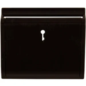 Click Scolmore Matt Black Black Insert Front Plate For MM620BK (Key Fob Module)