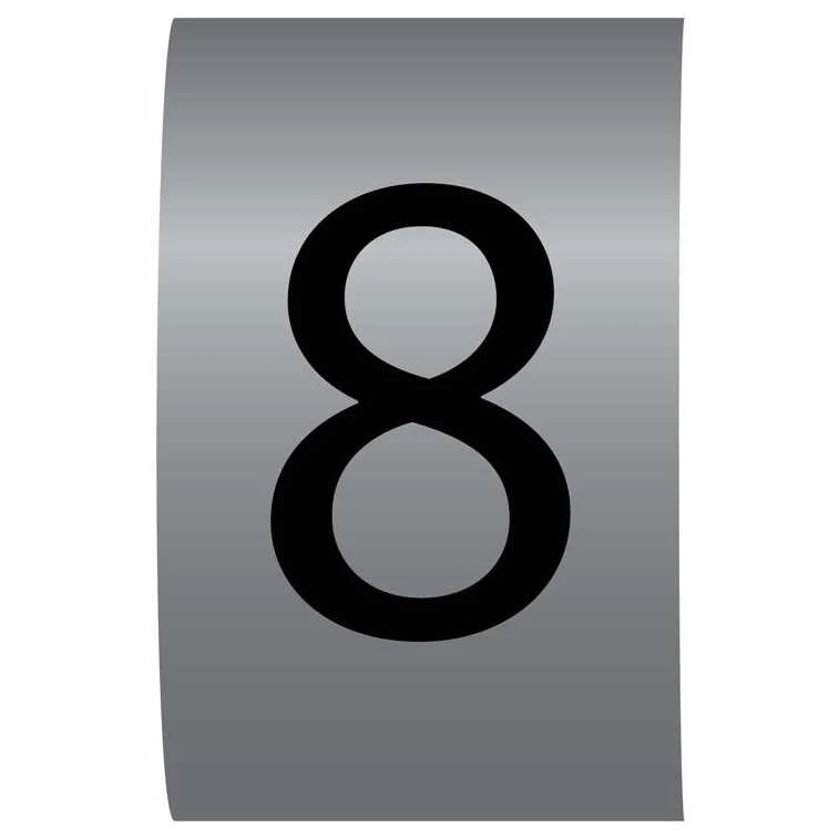 Critchley Number 8 Colour Coded Critchley Z9 Straight Cable Markers For 2.5-4mm Cable Diameter - Image 3