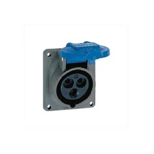 Legrand Socket 2P+E Panel Inclined IP44 16A 230V Blue