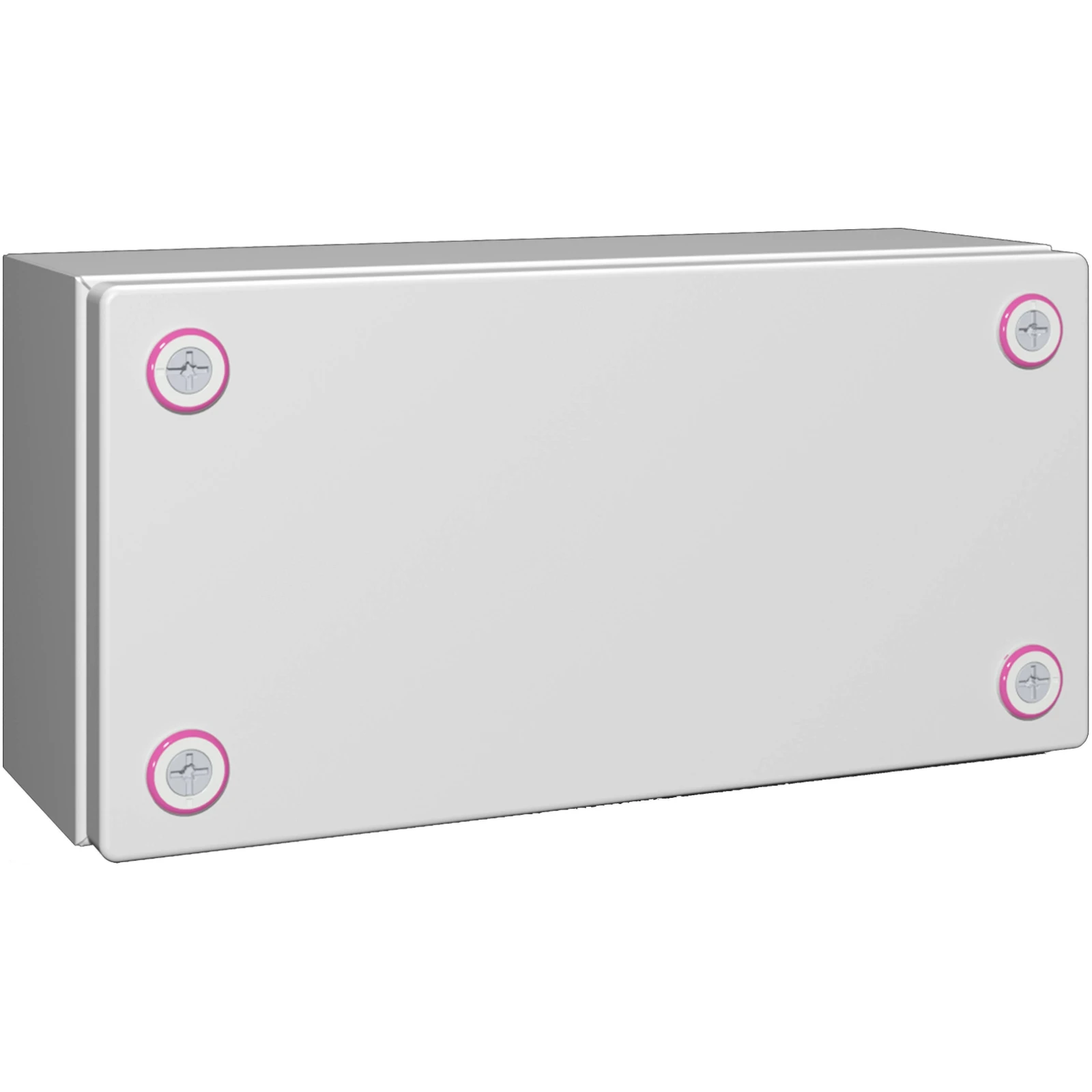 Newlec Junction Box Weatherproof RAL7035 300 x 150 x 120mm Light Grey Steel IP66 - Image 2