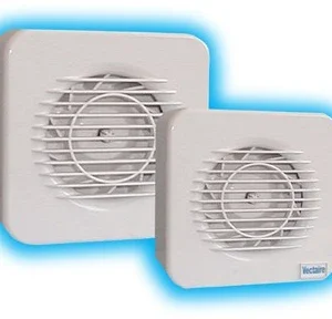 Vectaire Fan Centifugal Duct Hp 2 Speed 100-120mm White Pull Cord Remot