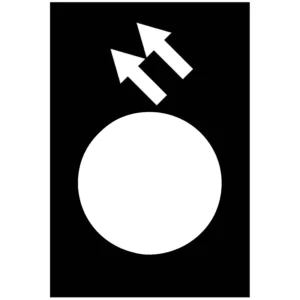 Schneider Electric Legend 30x40mm Black Reverse Fast