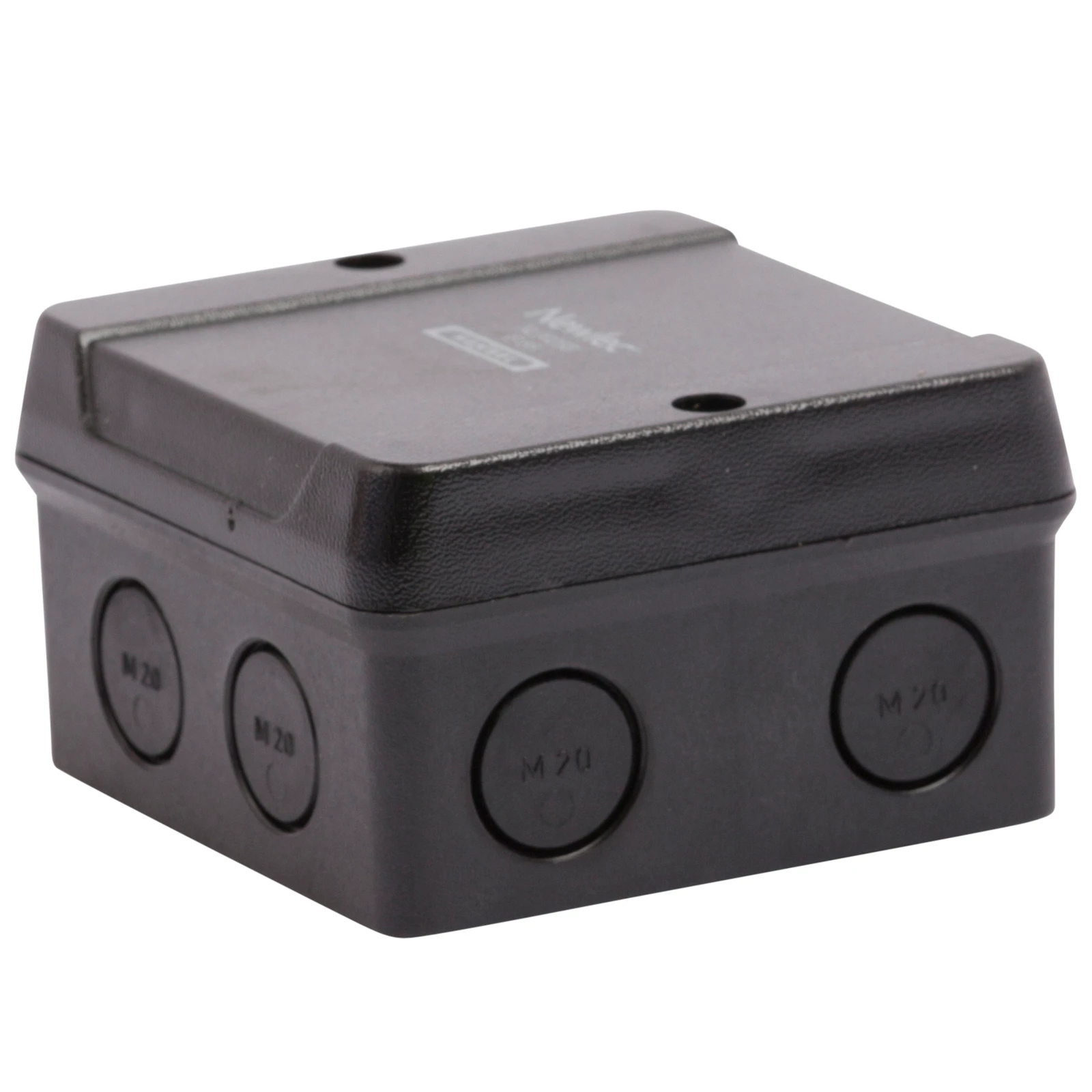 Newlec Junction Box 5 Pole 2.5mm² Terminals 85 x 88 x 47mm² IP65 Black - Image 2