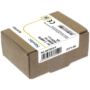 Newlec Industrial Fuse Link 2 Amp 55mm BS88