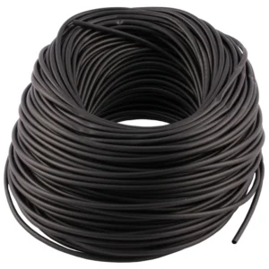 SWA Sleeving Over 8mmx100M Black PVC Hank (Bag)