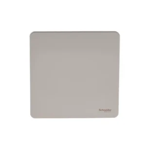 Schneider Electric Ultimate, blank plate, 1 gang, polished chrome