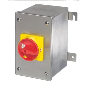 Newlec Switch Disconnector Enclosed TP+N 32A IP65 Stainless Steel