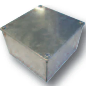 Greenbrook Adaptable Box Plain Sides 150X150X150mm Galvanised