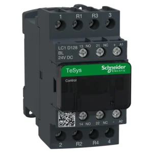Schneider Electric TeSys D contactor, 4p(2 NO+2 NC), AC-1, <= 440 V 25A, 24 V DC coil
