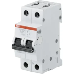 ABB S202M-B63 Miniature Circuit Breaker - 2P - B - 63 A