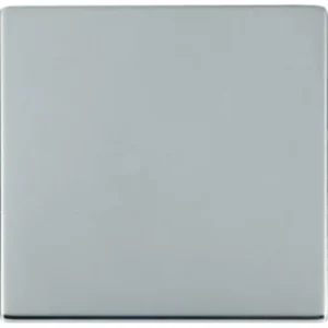 Hamilton Faceplate Blank Single 86X86mm Bright Chrome