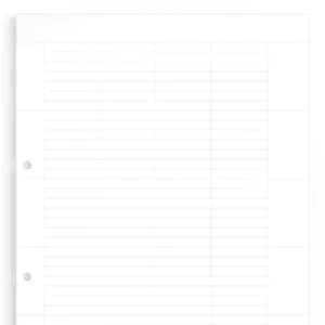 Weidmuller Terminal Marker Paper 11g 7 x 1mm White
