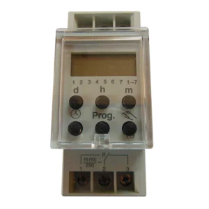 Crabtree 2 Module 1 Channel Digital Time Switch with Reserve