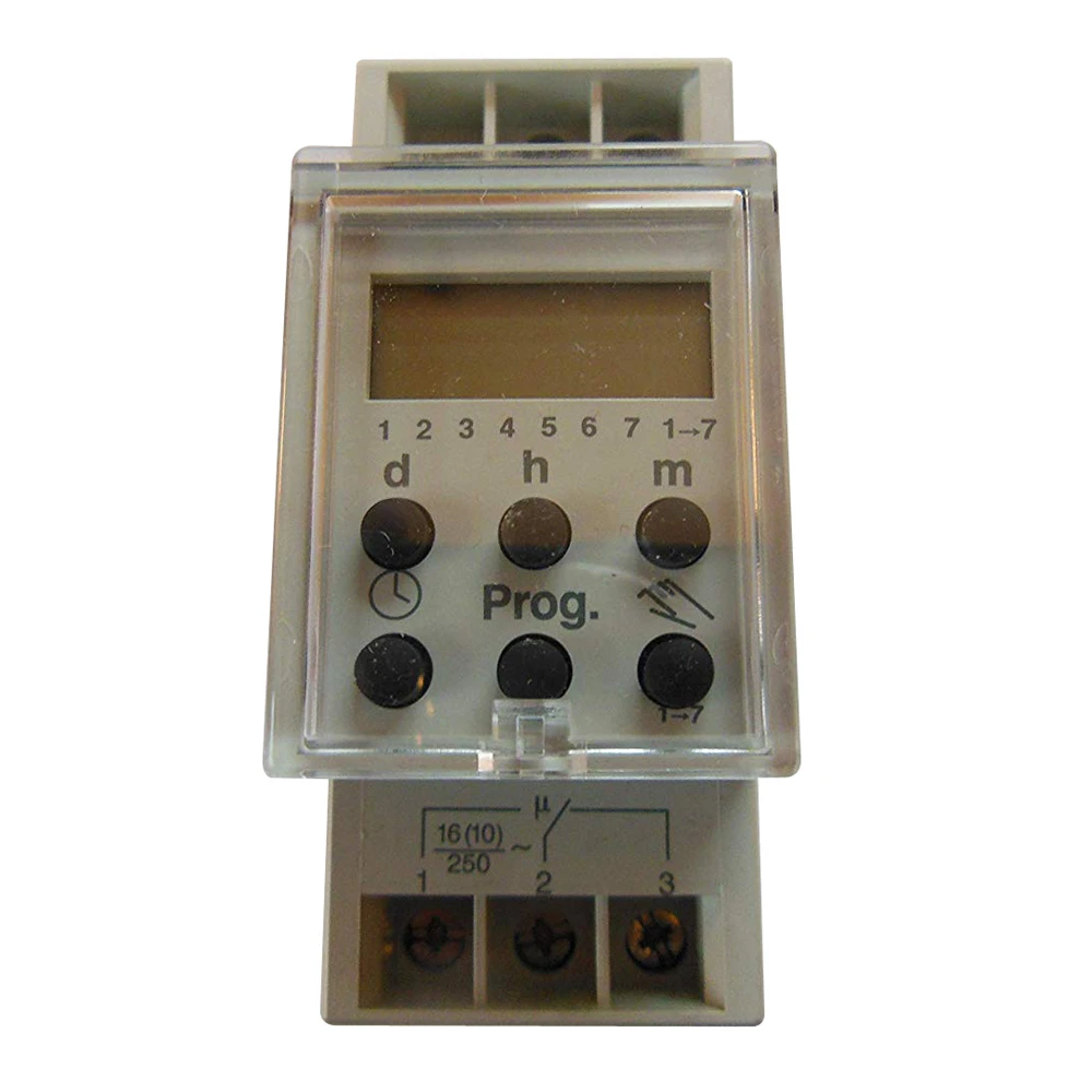 Crabtree 2 Module 1 Channel Digital Time Switch with Reserve - Image 2