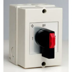 Kraus & Naimer Changeover Switch Center Off Four Pole IP66/67 100A Insulated Grey