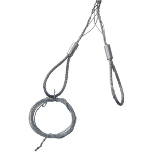 SWA Socks Cable Double Eye Split 25-38mm Galvanised Steel
