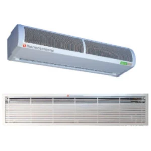 Thermoscreens Air Curtain Recessed Electrically Heated 9/18Kw 2100mm