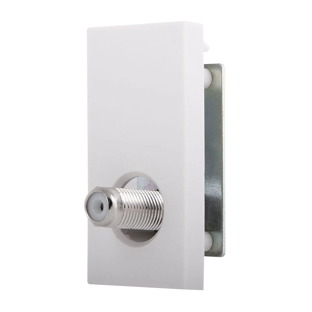 Hamilton Socket Satellite 1 Gang White Insert - Image 2