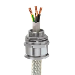 Newlec Industrial Control Flex Cable Gland Pack CXT20S C/W Locknut, Washer + PVC Shroud (KIT2)