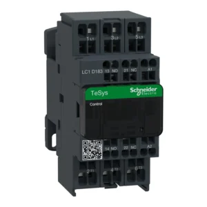 Schneider Electric TeSys D contactor, 3p(3 NO), AC-3, <= 440 V 18A, 240 V AC coil
