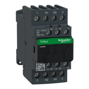 Schneider Electric TeSys D contactor, 4p(2 NO+2 NC), AC-1, <= 440 V 40A, 48 V DC coil