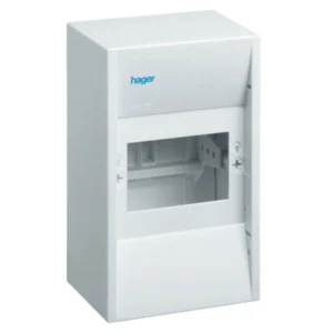 Hager Enclosure 4 Module IP30 180X110X75mm Insulated