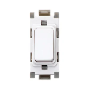 Deta Grid Switch 1 Way SP Module 10A White