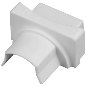 D-Line Adaptor Pattress Smooth-Fit 30x15mm White