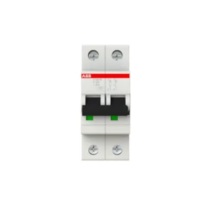 ABB S202M-C20 Miniature Circuit Breaker - 2P - C - 20 A