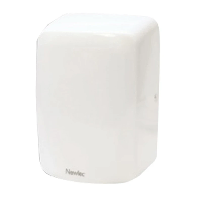 Newlec Hand Dryer Automatic Fast Drying Compact 1.1kw IP x 1 Die-Cast Metal White Enamel