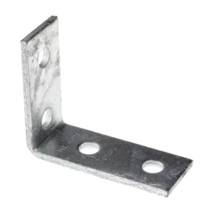 Unistrut Bracket 90° Angle 4 Hole 104 x 89mm Steel Hot Dipped Galvanised [Pack=10]