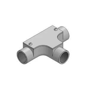 Metpro Steel Galvanized Inspection Tee 20mm