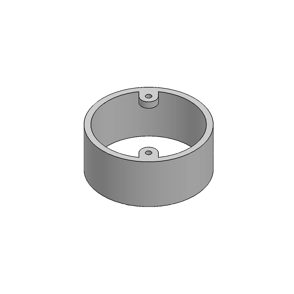 Metpro Galvanized Steel Extension Ring 50mm