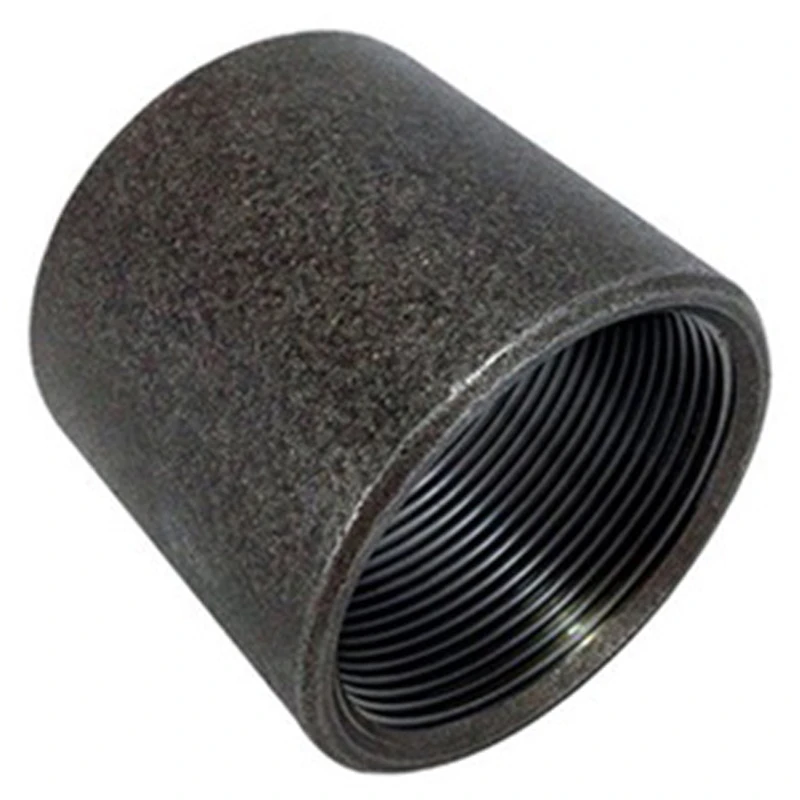 Metpro Steel Solid Coupler 32mm Black Enamel