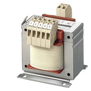 Siemens Transformer 1-Ph., PN (KVA) 0.1/0.31 Upri(V) 400-230+/-15, Usec=24 V Isec(A)4.17