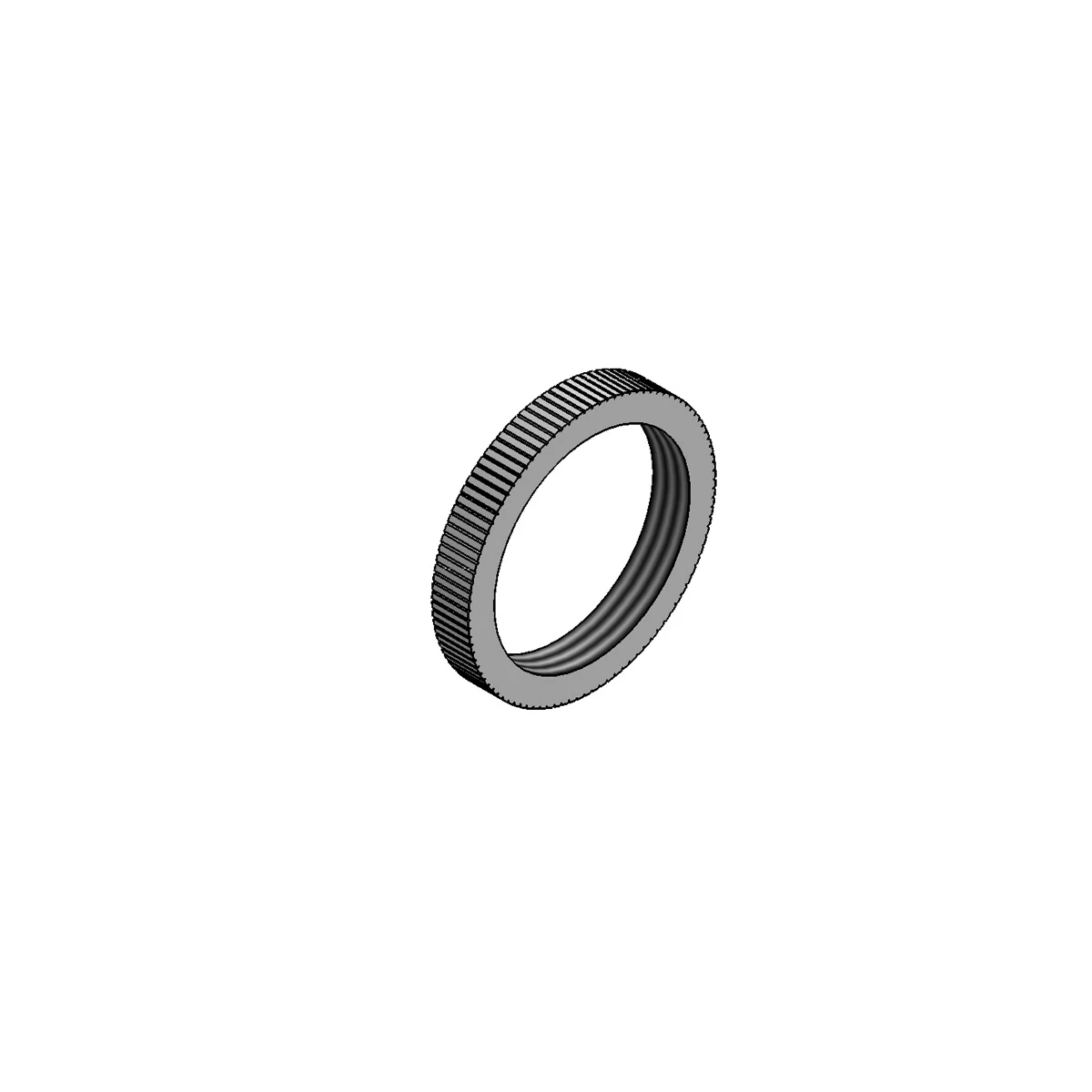 Metpro Galvanised Steel Milled Edge Lock Ring 50mm - Image 3