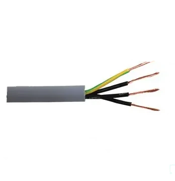 Commodity Cables YY04C 1.0mm² Grey PVC Num/Code Control Cable 4-Core Flexible 1m