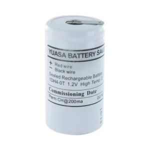 Yuasa D Battery Rechargeable NiCd 4Ah