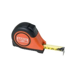 Bahco Tape Measure Nylon Coated 5m Black/Orange