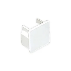 MK Electric End Cap Moulded 100X100mm White PVC-U